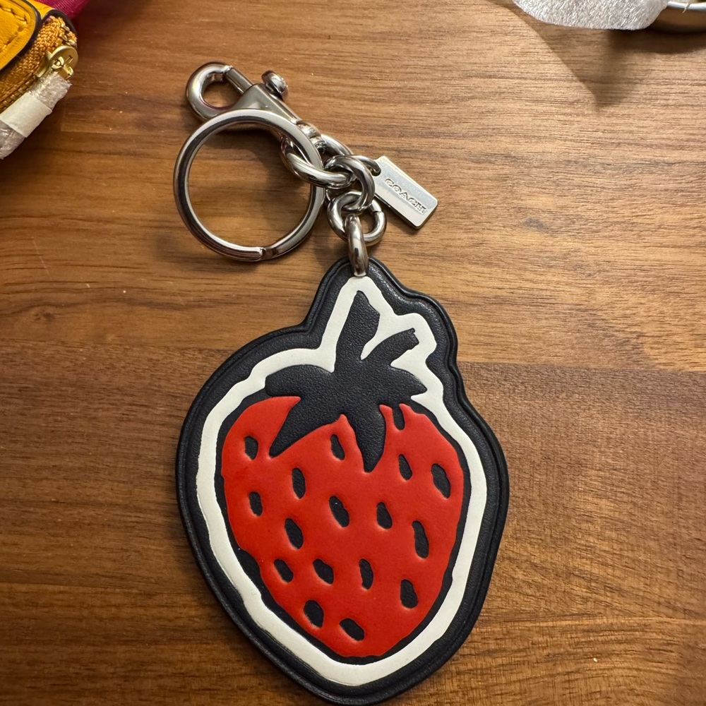 Coach Strawberry Charm NWOT